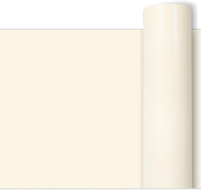 Cream Bulletin Board Roll Reusable Waterproof Erasable Cream Non-Woven Fabric Bulletin Board Roll Wrinkle Resistant Background Poster for Home School Classroom Decor Wrapping DIY Crafts 15.7" x 40ft