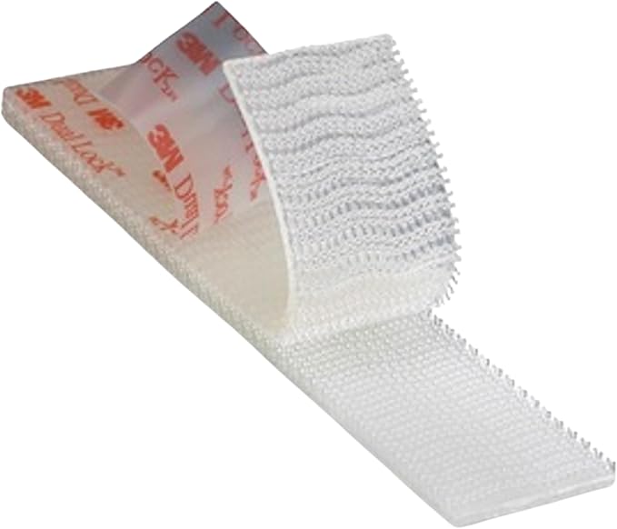 EZ Pass IPass QuickPass Replacement Tag Holder Mounting Strips 3M Dual-Lock Tape Fastners. 1/2 inch x 1 Foot