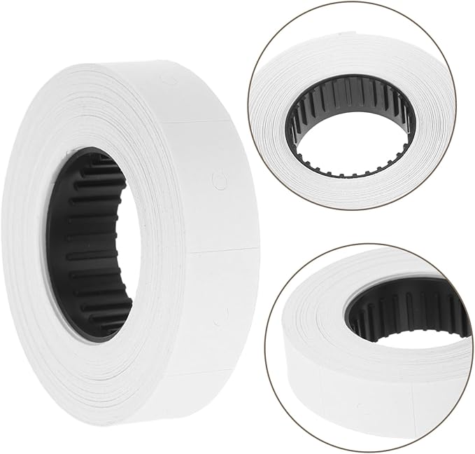 VILLCASE 10rolls Compatible Price Label Price Tags for Pricemarker Labeler Easy to Use Labeler Accessories