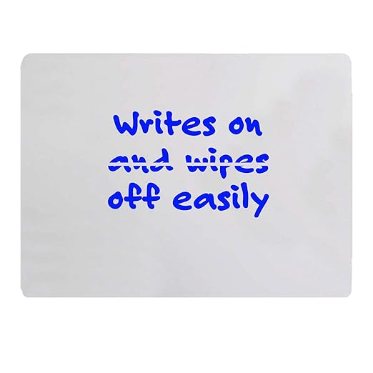Flipside Dry Erase Board, Two-Sided, 5"" x 7""" (FLP15656)