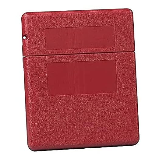 Justrite S23303 Document Storage Box, Flip Top