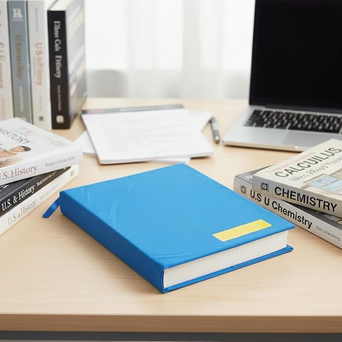 Jumbo Book Covers for Textbooks Hardcover XL — Fabric Text Book Cover Stretchable, Durable Protection for Oversized Volumes