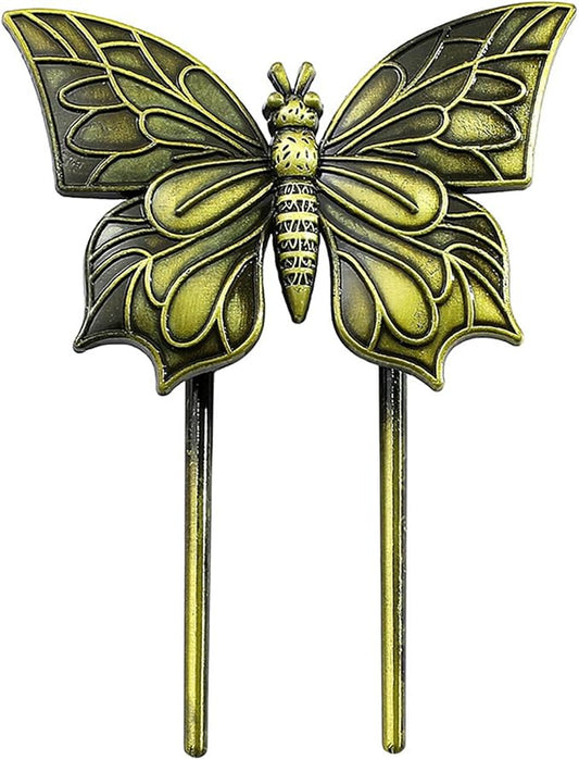 Bookmark,Metal Book Clip, Journal Clip, Book Page Holder Clip,Vintage Book Clips Butterfly, Hold Journal Open While Writing and Free Your Hands, Gifts for Book Lovers, Readers, Writers (Butterfly A)