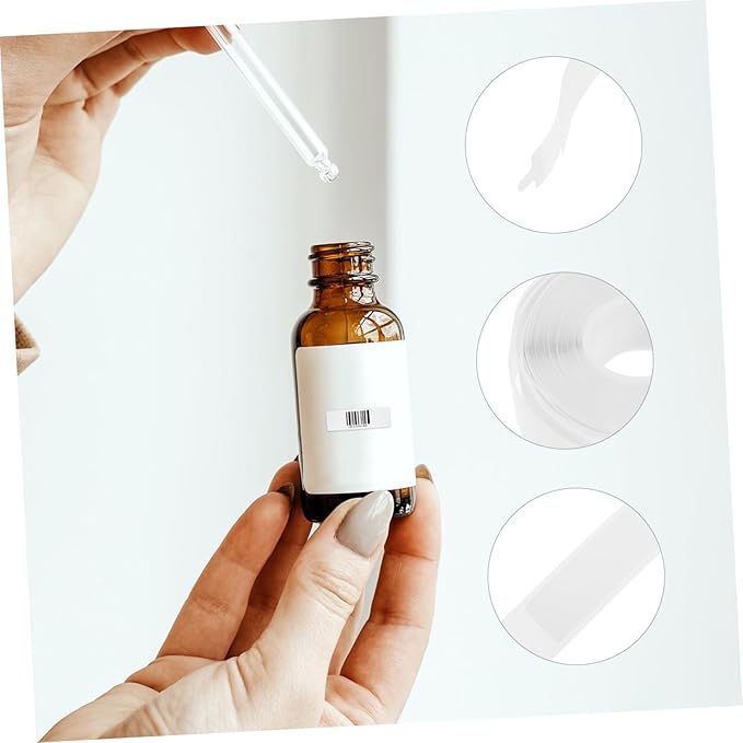 Gadpiparty 3Rolls Thermal Label Stickers Self Adhesive Printing Tapes for Office Home for Organizing Pricing and Labeling Compatible Labels Per