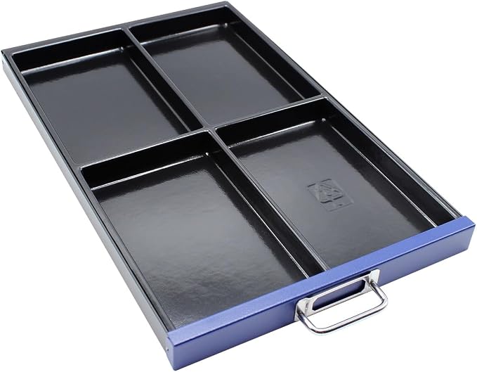 Bisley MultiDrawer Cabinet Insert Trays, 4-Section Insert, 7/8" Depth | Perfect for Low-Profile Drawers