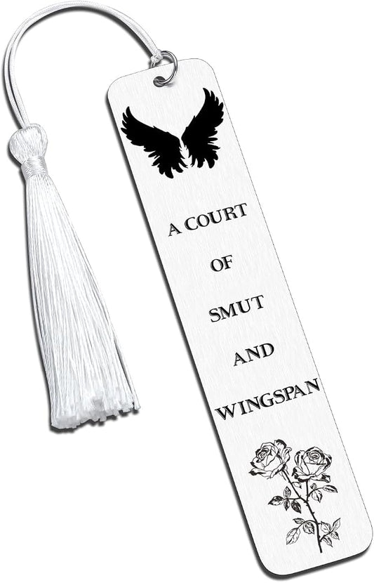 Dark Romance Merch Gifts Bookmark for Women, A Court of Thorns and Roese Merch, Dark Romance Bookmarks, Book Merchandise, Smut Booklovers Gifts, Booktok Book Marks for Reading Women