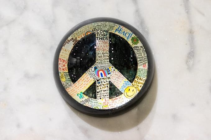 Sugarboo & Co. Choose Peace Paperweight - 4"x4"