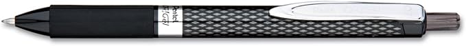 Pentel Oh! Gel Retractable Gel Pen, Medium Line, Black Ink, Box of 12 (K497-A)