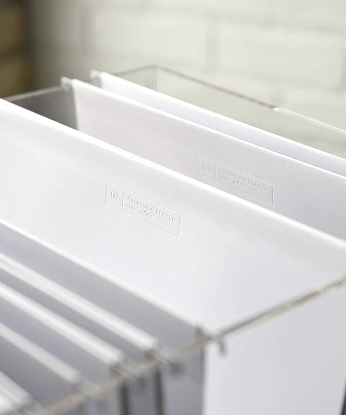 russell+hazel White Hanging File Folders, 10 Count, 11.75" x 9.3