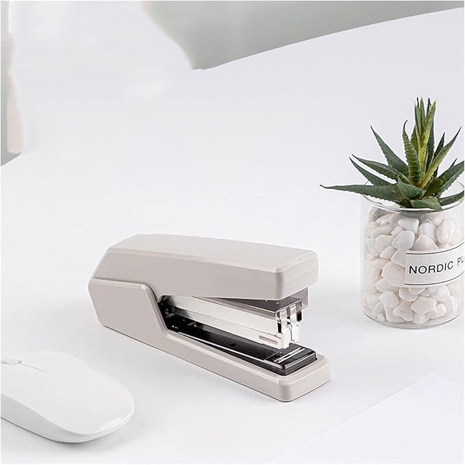 Liudan Stapler Effortless Desktop Stapler, Office Desktop Staplers Have 25 Sheet Capacity Office Stapler