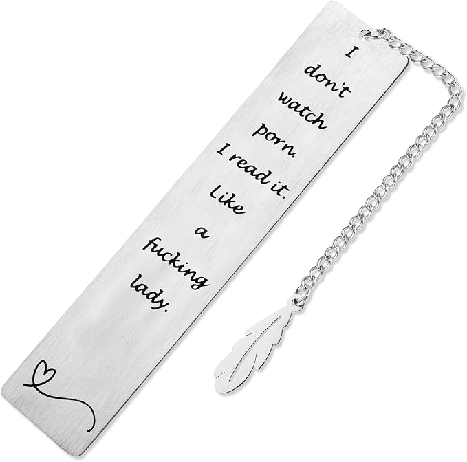 Funny Bookmarks for Women Teen Girls Book Lover Gifts Spicy Reader Book Mark Graduation Gift for Her Him Book Club Birthday Christmas Valentine Day Gift for Bookworm Friends Teacher Classmate