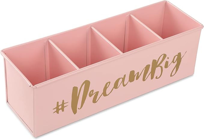 Pen Holder for Desk | Good Vibes Pencil Holder for Home Office Desk Organizer Tabletop Decoration | Pencil Holder Organizer for Desk Accessories