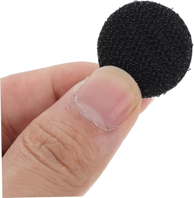 Cabilock 20pcs Heavy Duty Adhesive Hook and Tape Versatile Round Fasteners for Indoor and Outdoor Use Strong Adhesive Mounting Tape for Smooth