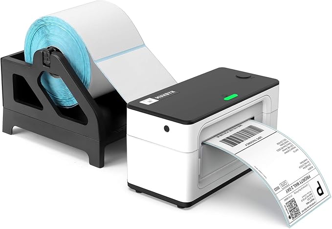 2" Color Printing Thermal Label Stickers+Shipping Label Holder