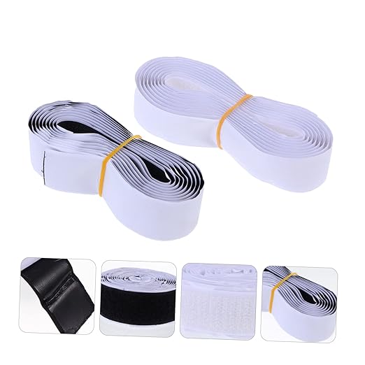 EXCEART 4set Self-Adhesive Tape Double-Sided Strong Adhesive Fixing Strips for Daily Organizing Versatile for Home Office and School Use