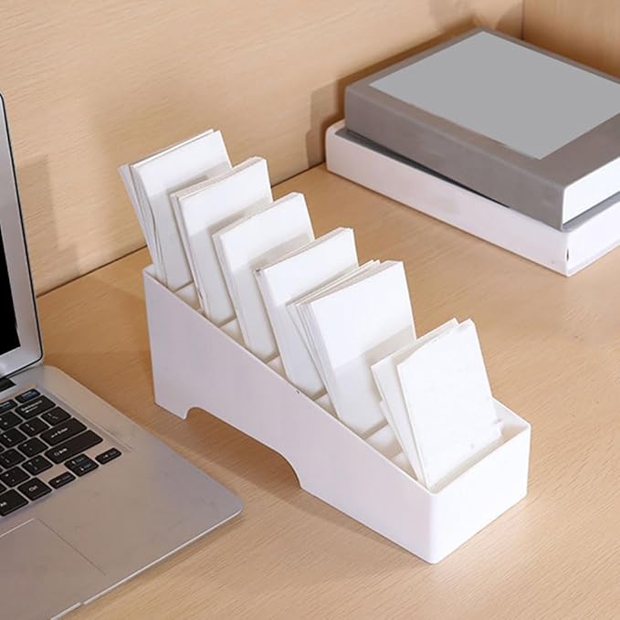 PRETYZOOM Multi-Grid Cell Phone Holder Desktop Organizer Storage Box for Office and Classroom Compact 12-Grid Mobile Phone Storage Rack Space-Saving Organizer for Desk