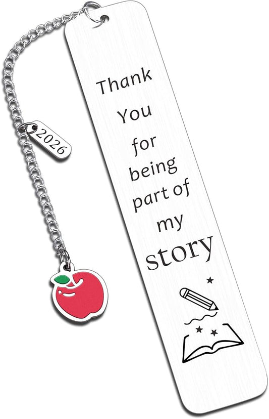 Best Teacher Appreciation Gifts for Women Men Teacher Appreciation Gifts Bulk Teacher Gifts Ideas Thank You Bookmark 2026 Gifts for Teacher Women Men Retirement Graduation Birthday Teachers Day Gifts