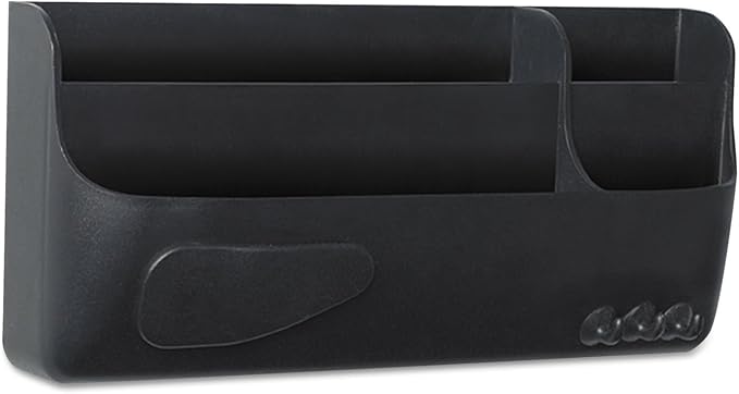 MasterVision SM010101 Magnetic SmartBox Organizer 9 x 4 Black