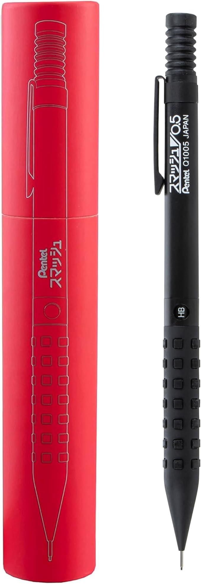Pentel Smash Drafting Mechanical Pencil (0.5mm) - Special Edition Black w/Tube