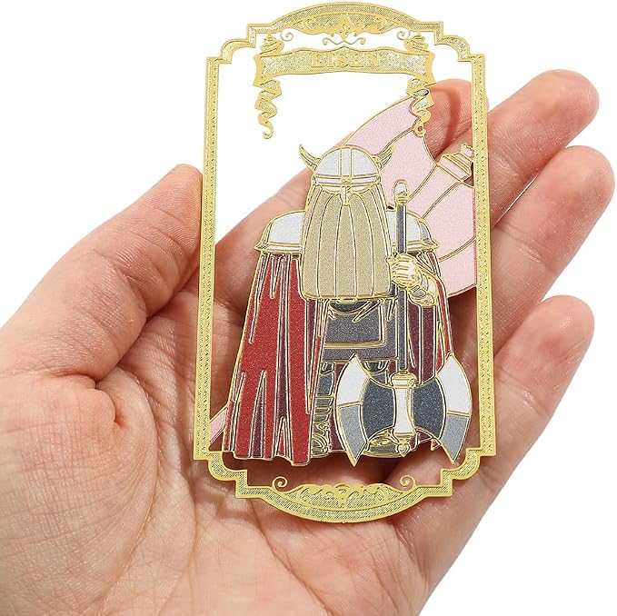 Anime Frieren: Beyond Journey's End Bookmark Stainless Steel Manga Fans Cartoon Fashion Student Scholar Learning Gift (Eisen)