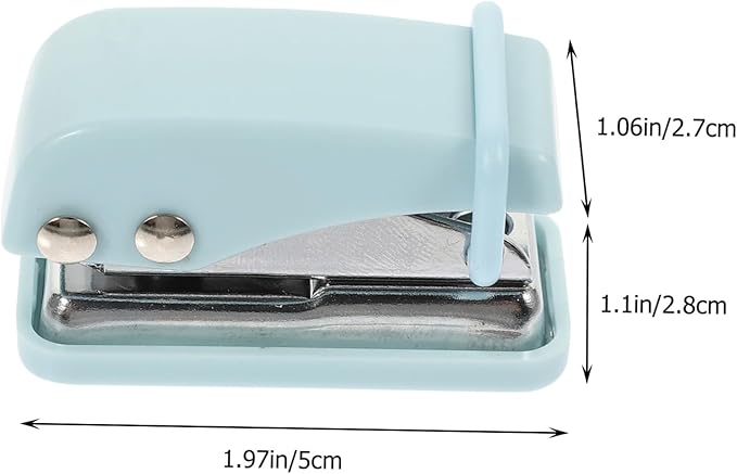 DOITOOL Stapler for Office and School Compact and Portable Design Durable for Adults Small Punch Accessory