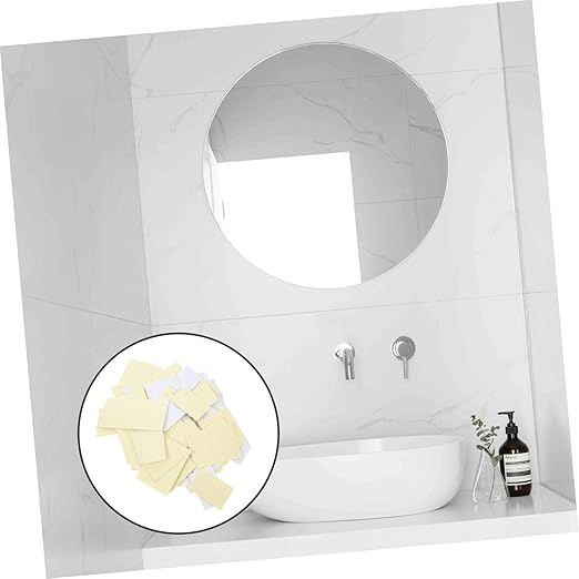 100pcs Heavy Duty Mounting Tape Double Sided Adhesive Sticker for Wall Hanging No Traces Removal Strong Adhesive
