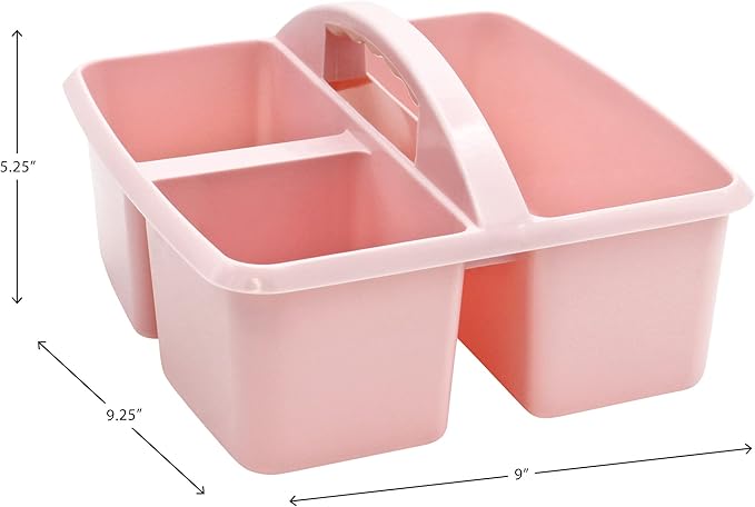 Teacher Created Resources® Storage Caddy, Light Pink