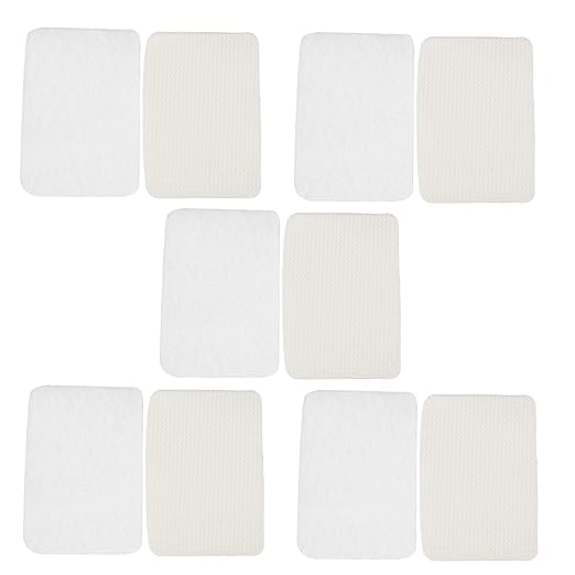 Cabilock 5PCS Non-Slip Adhesive Cushion Fixing Pads for Sofa and Bed Sheets Heavy Duty Hook and Loop Tape for Rug and Carpet Strong Adhesive Home Decoration Supplies