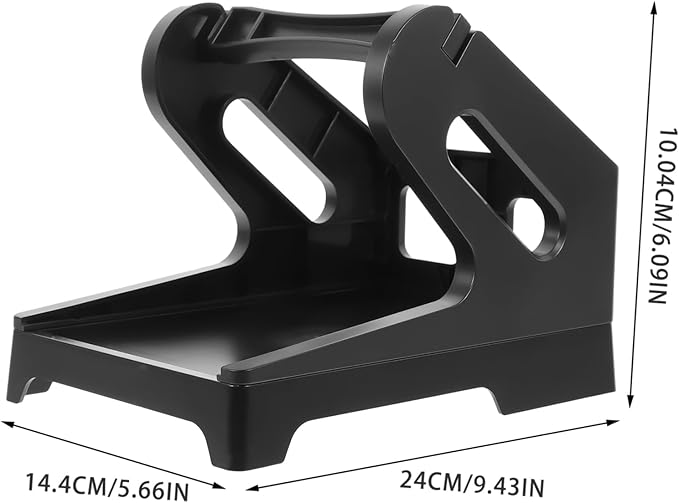 NUOBESTY 1pc External Label Roll Holder Label Paper Stand for Thermal Printers Easy to Assemble Rack for Fan-fold Suitable for Offices Stores and Factories