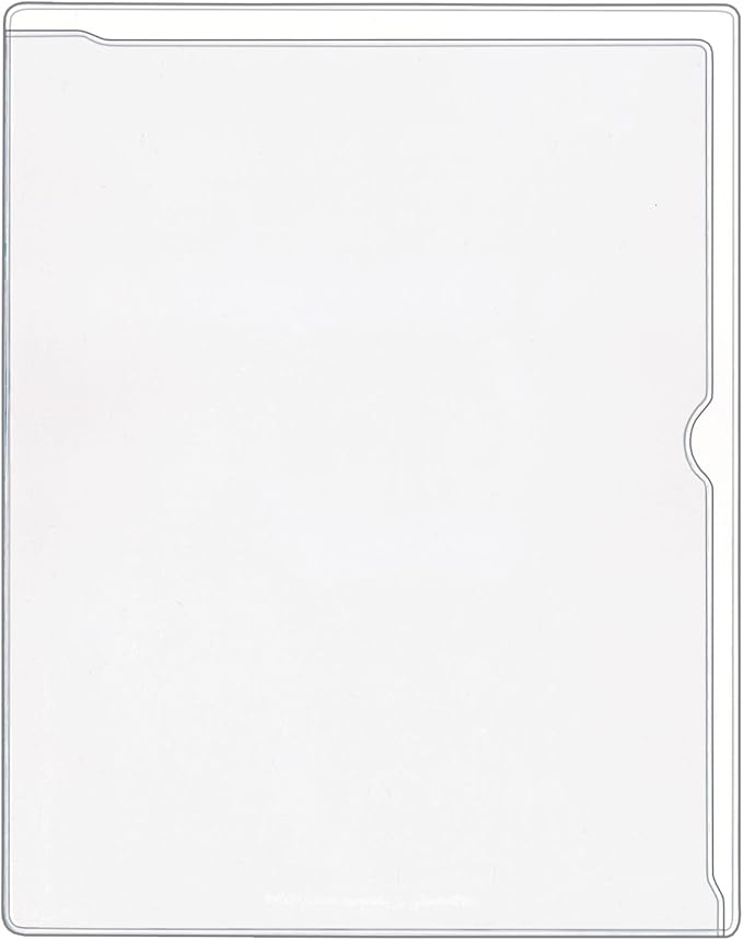 StoreSMART - Paperwork Organizers - 25-Pack - Clear Plastic - Heavy Duty - PF8511STC-25