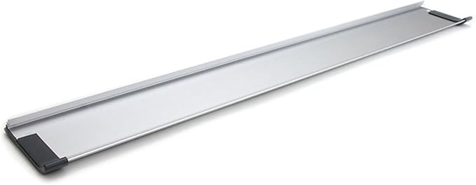 U Brands Melamine Non-Magnetic Dry Erase Board White Board, 48" x 36" Inches, Silver Aluminum Frame