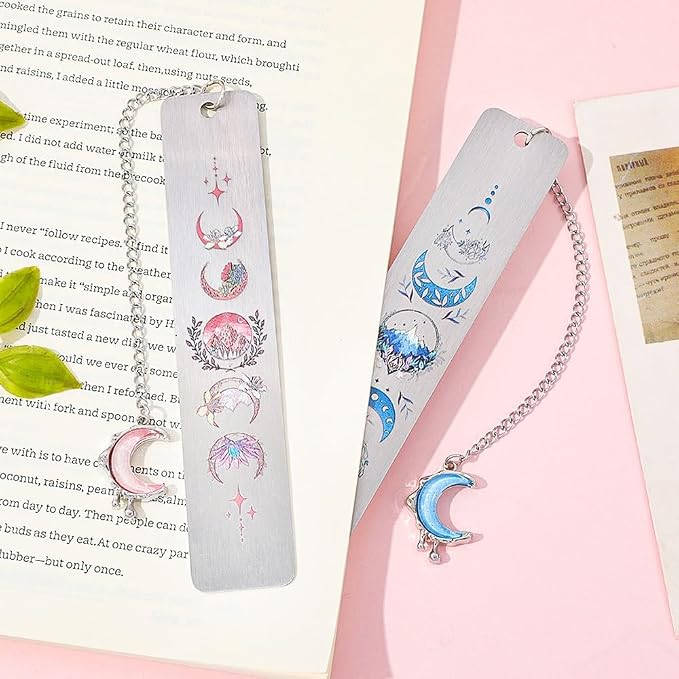 Acotar FAE Romance Metal Bookmark,The Night Court Feysand Fantasy Bookmarks,Reading Gift for Women Book Lovers and Fans of The Court of Thorns and Roses (3PC ACotar)