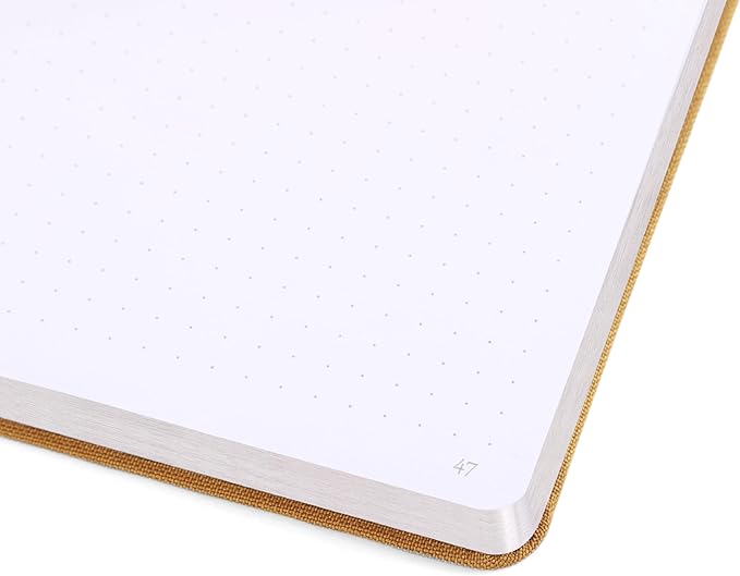 A5 Bullet Dotted Journal Notebook | 160gsm Thick Bleedproof Paper, Lay Flat Binding, 160 Numbered Pages | Hard Cover Dot Grid Notebook/Bullet Journals for Creatives & Professionals-Solar system