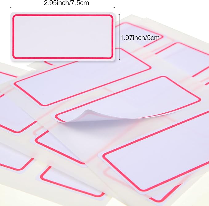 12 Pcs Bins for Classroom Plastic Storage Bins with Lids Storage Bins Storage Organizer Bins Plastic Shelf Containers 15 Sheets Self Adhesive Labels for Classroom School Home Office Supplies