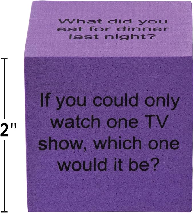 Teacher Created Resources Foam Conversation Cubes (20642)