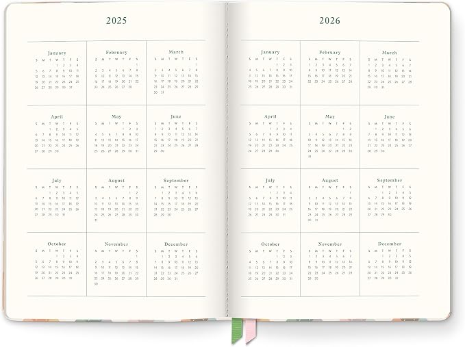 Orange Circle Studio 2026 Planner, Clara Clothbound, Argyle