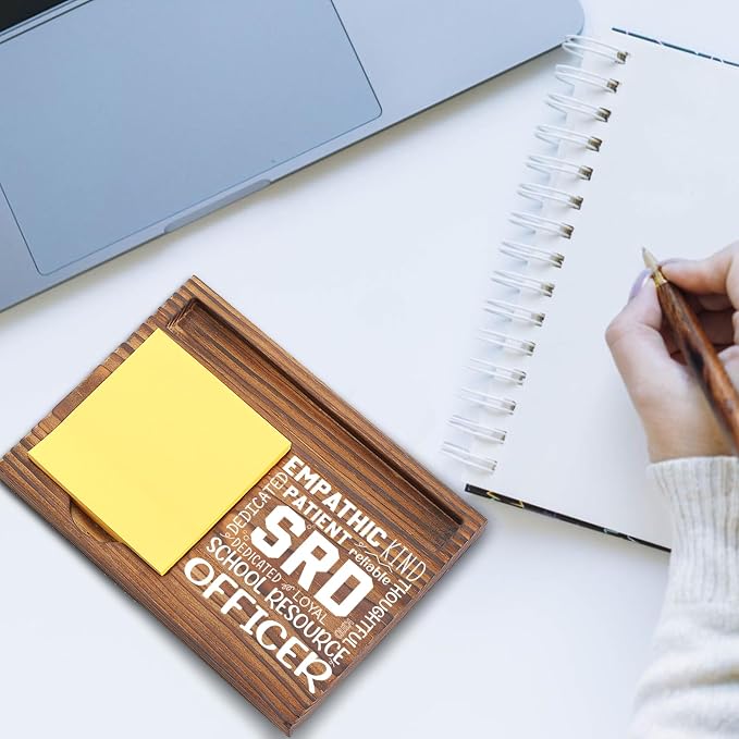 School Resource Officer School Staff Appreciation Gifts Inspirational Quote Thank You Juvenile Protection Security Officer Desk Self Stick Note Pad Holders EDP215