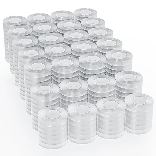 288 Rolls Double Sided Tape, Nano Tape, Transparent Adhesive Tape, Traceless Adhesive Tape, Removable, Washable, Reusable, Suitable for Carpets, Photo Walls, 9.85 Feet Per Roll