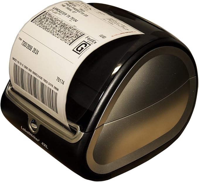 4" x 6" Compatible with Dymo® 4XL Postage Shipping Labels, Compatible with Dymo® 1744907 (1 Roll - 220 Labels Per Roll) (1 Pack)