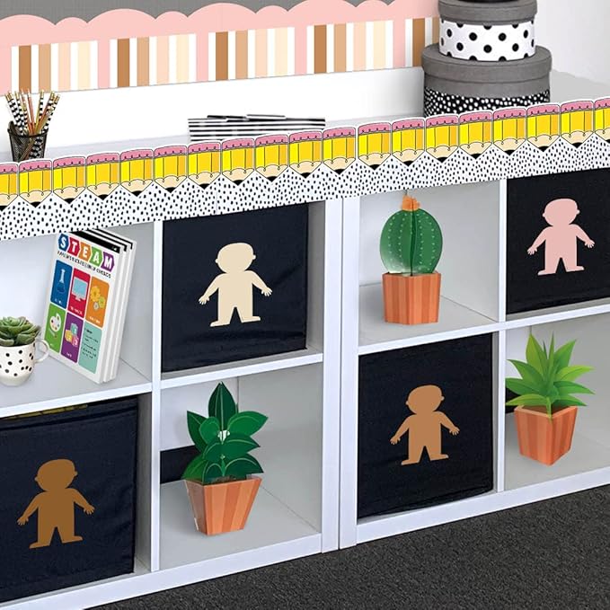 CTP Multicultural People 6" Cut-Outs Learning Décor Accents for Classroom Diversity (Creative Teaching Press 10592)