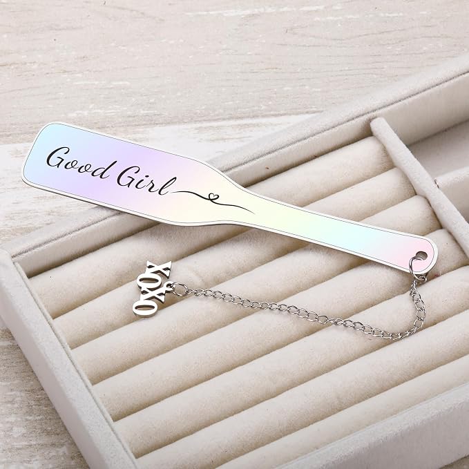 Smutty Book Merch for Reading Women Spicy - Dark Romance Merch Funny Smutty Bookmarks Gifts for Book Lovers, Book Accessories Bookish Gifts for Women Girls, Smut Book Lover Gifts Good Girl Bookmark