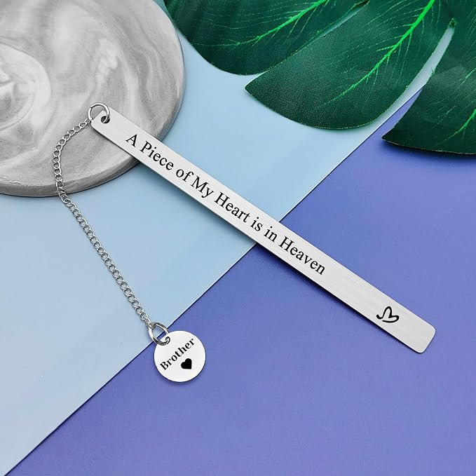 Memorial Gifts for Loss of Brother Sympathy Gift Bookmarks in Memory of Brother Gift Remembrance Gifts Bookmarks Bereavement Gifts Loss of Brother Condolence Gift Brother Memorial Gifts