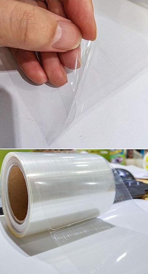 Clear Label Protector - Super Gloss - 2x3 Inch Retail Package Seals Labels - 600 Label Shields per roll