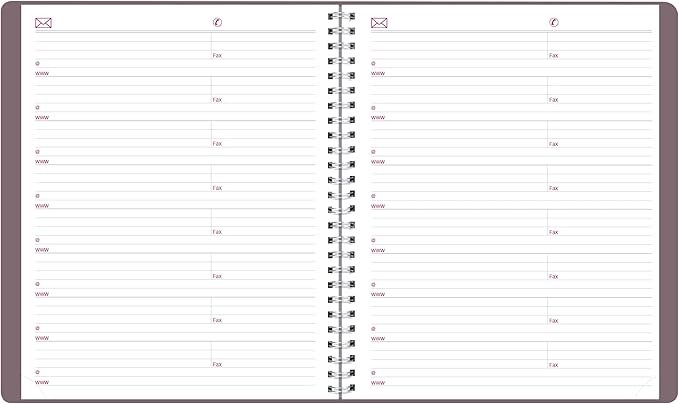 Brownline® 2026 Essential Monthly Planner, 14 Months, December 2025 to January 2027, Twin-Wire Binding, 8.875" x 7.125", Canyon (CB1200G.04-26)