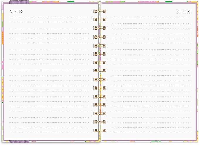 Orange Circle Studio 2026 Planner, Pickleball Rally, Oliver Planners, Wire-O Bound Monthly Calendar Book, Appointment, Goal & Budget Trackers, Includes 100 Full Color Stickers