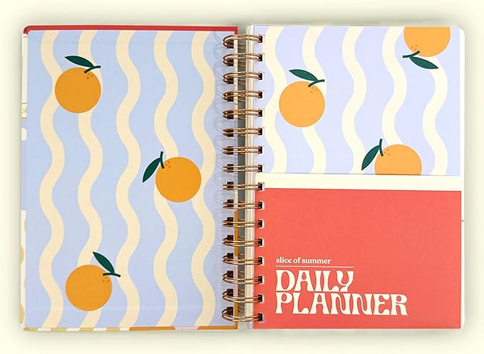 Daily Planner Organizer Notebook - To Do List 6-Month Undated Daily Planner with 180 Daily & 26 Weekly Pages - Aesthetic Checklist Notebook Planner for Passion, Goal & Work