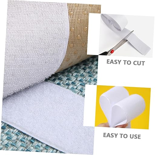 Beaupretty 2Rolls Hook and Loop Guitar Pedal Mounting Tape Durable Secure Adhesive for Guitar Effects Pedals Versatile for Musicians