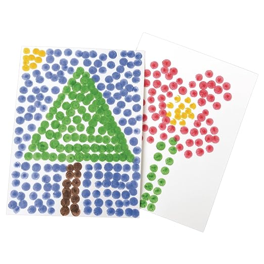 8 Dot Markers, Dab Markers, Dot Markers, Dabber, Washable, Non Toxic, Art, Craft, Art Supplies, Coloring, Drawing, Preschool, Kids, Toddlers, Bingo Daubers, Dotters, Prime Color Markers for Kids, Home