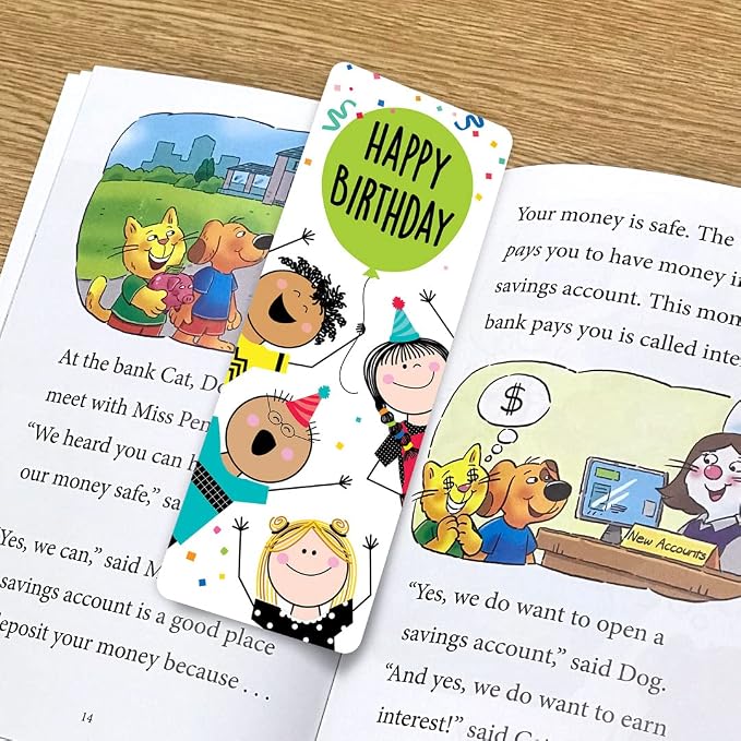CTP Stick Kids Happy Birthday Bookmarks (Creative Teaching Press 10869)