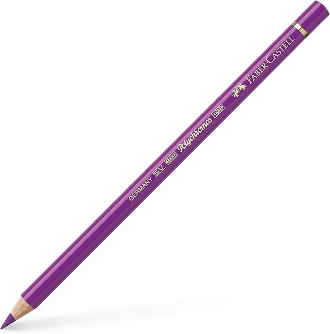 Faber-Castell Polychromos Artists' Single Pencil - Colour 134 Crimson